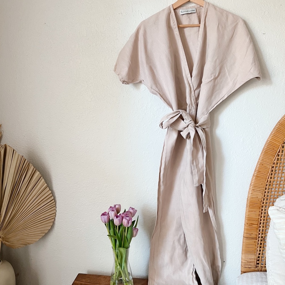 Love & Confuse Aurora Linen Jumpsuit